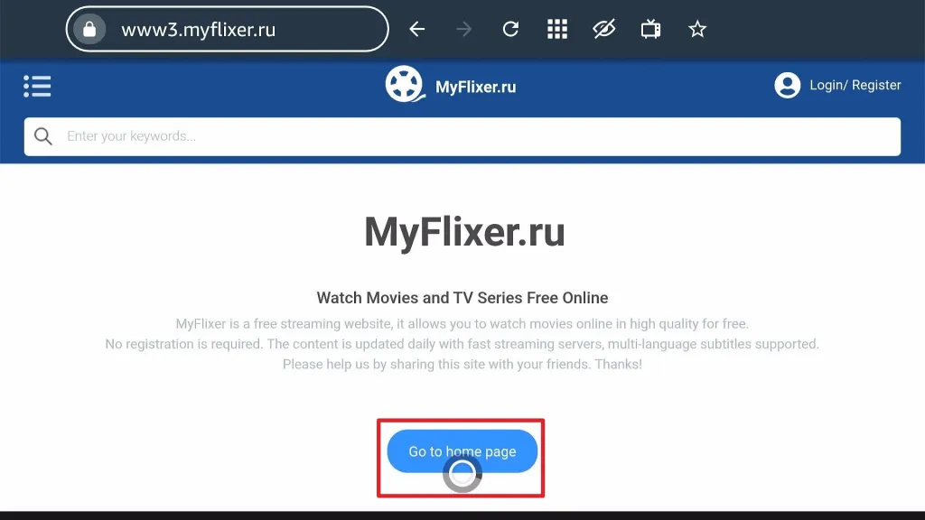How to login on to Theflixer