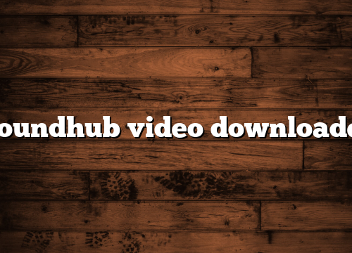 boundhub video downloader